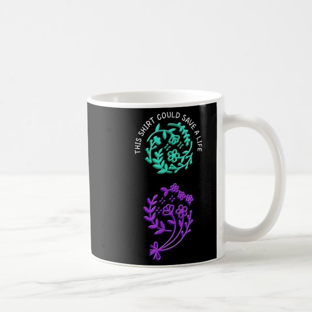 Suicide Awareness Suicide Prevention Suprt Survivo Coffee Mug (Right)