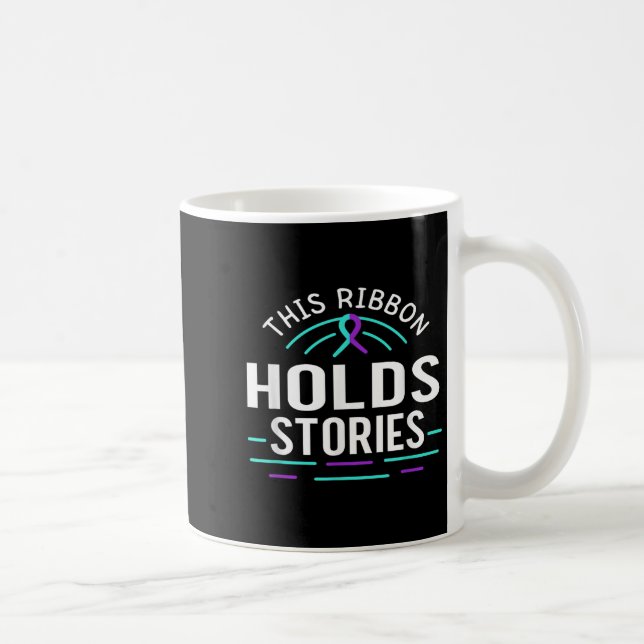 Suicide Awareness Suicide Prevention Suprt Survivo Coffee Mug (Right)