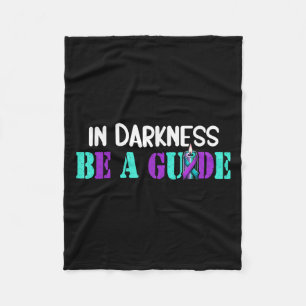 Suicide Awareness Suicide Prevention Suprt Survivo Fleece Blanket