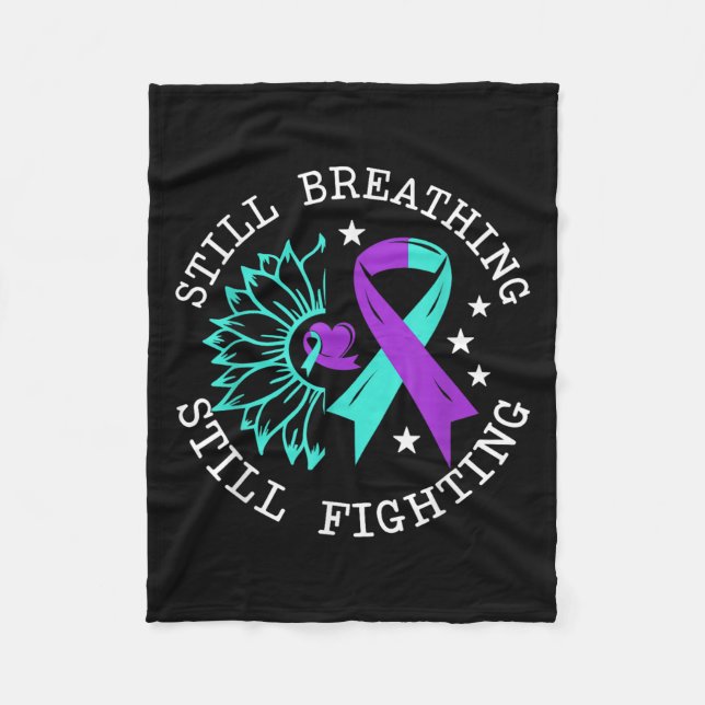 Suicide Awareness Suicide Prevention Suprt Survivo Fleece Blanket (Front)
