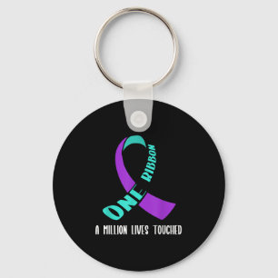 Suicide Awareness Suicide Prevention Suprt Survivo Keychain