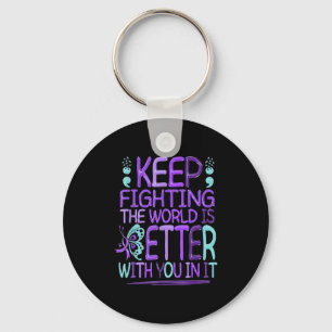 Suicide Awareness Suicide Prevention Suprt Survivo Keychain