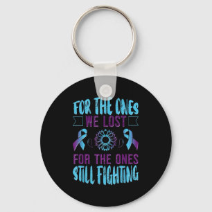 Suicide Awareness Suicide Prevention Suprt Survivo Keychain