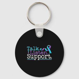 Suicide Awareness Suicide Prevention Suprt Survivo Keychain