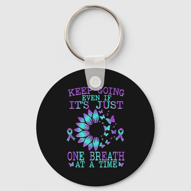 Suicide Awareness Suicide Prevention Suprt Survivo Keychain (Front)