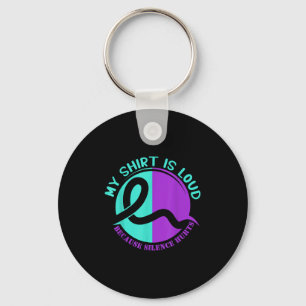Suicide Awareness Suicide Prevention Suprt Survivo Keychain