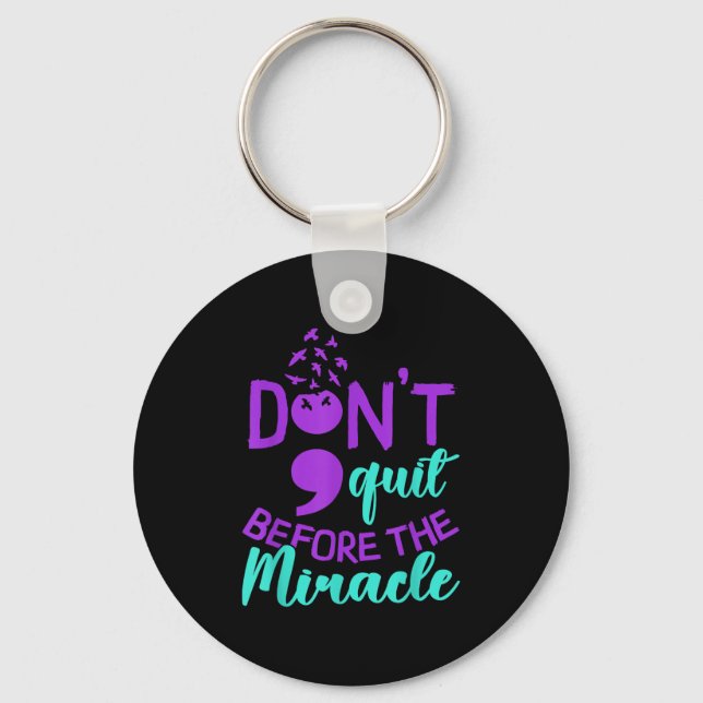 Suicide Awareness Suicide Prevention Suprt Survivo Keychain (Front)