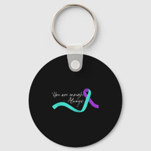 Suicide Awareness Suicide Prevention Suprt Survivo Keychain