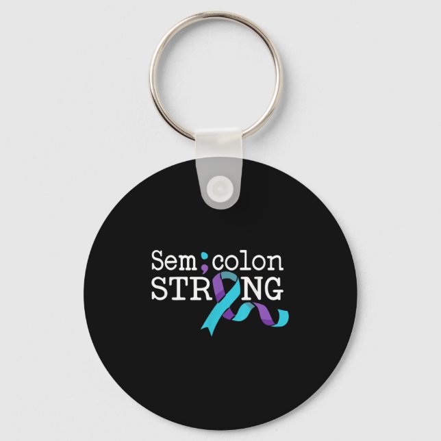 Suicide Awareness Suicide Prevention Suprt Survivo Keychain (Front)