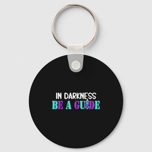 Suicide Awareness Suicide Prevention Suprt Survivo Keychain (Front)