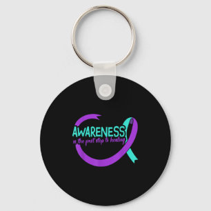 Suicide Awareness Suicide Prevention Suprt Survivo Keychain