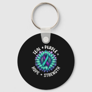 Suicide Awareness Suicide Prevention Suprt Survivo Keychain