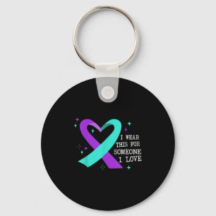 Suicide Awareness Suicide Prevention Suprt Survivo Keychain