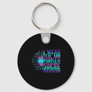 Suicide Awareness Suicide Prevention Suprt Survivo Keychain
