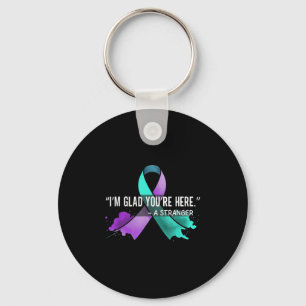 Suicide Awareness Suicide Prevention Suprt Survivo Keychain