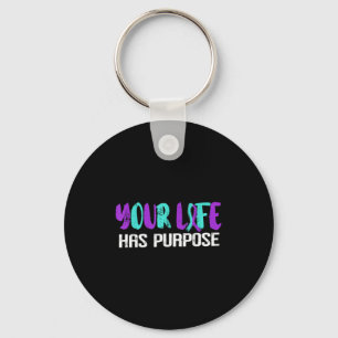Suicide Awareness Suicide Prevention Suprt Survivo Keychain