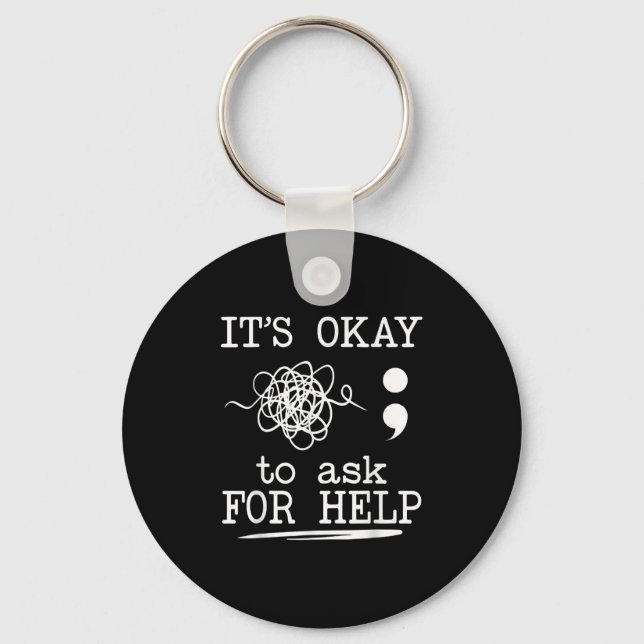 Suicide Awareness Suicide Prevention Suprt Survivo Keychain (Front)