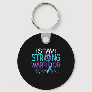 Suicide Awareness Suicide Prevention Suprt Survivo Keychain