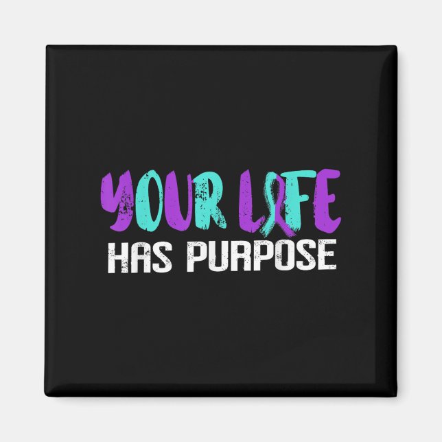 Suicide Awareness Suicide Prevention Suprt Survivo Magnet (Front)