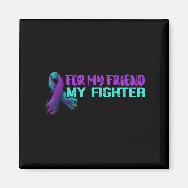Suicide Awareness Suicide Prevention Suprt Survivo Magnet (Front)