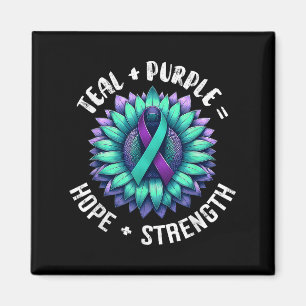 Suicide Awareness Suicide Prevention Suprt Survivo Magnet