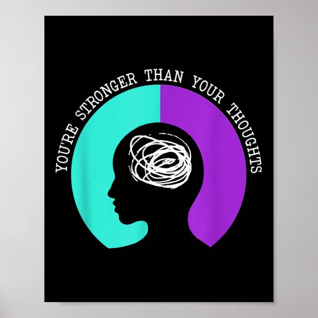 Suicide Awareness Suicide Prevention Suprt Survivo Poster (Front)