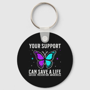 Suicide Awareness Support Suicide Prevention Keychain