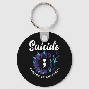 Suicide Awareness Support Suicide Prevention Keychain