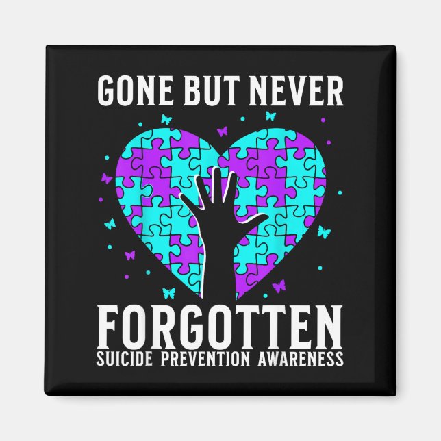 Suicide Awareness Support Suicide Prevention Magnet (Front)