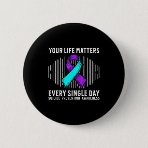Suicide Awareness Suprt Suicide Prevention Awarene 2 Inch Round Button