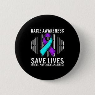 Suicide Awareness Suprt Suicide Prevention Awarene 2 Inch Round Button