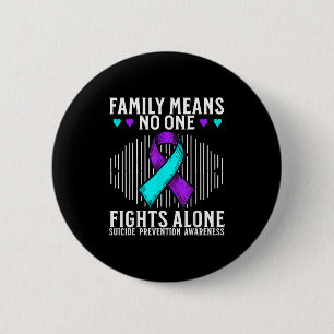 Suicide Awareness Suprt Suicide Prevention Awarene 2 Inch Round Button