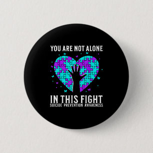 Suicide Awareness Suprt Suicide Prevention Awarene 2 Inch Round Button