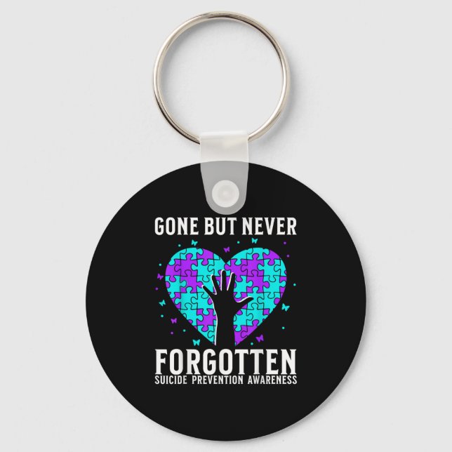 Suicide Awareness Suprt Suicide Prevention Awarene Keychain (Front)
