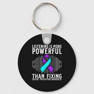 Suicide Awareness Suprt Suicide Prevention Awarene Keychain