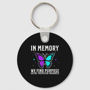 Suicide Awareness Suprt Suicide Prevention Awarene Keychain
