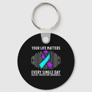Suicide Awareness Suprt Suicide Prevention Awarene Keychain