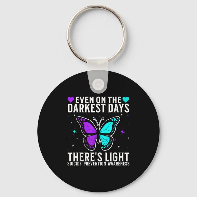 Suicide Awareness Suprt Suicide Prevention Awarene Keychain (Front)