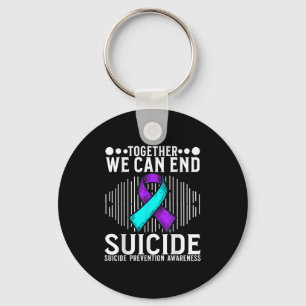 Suicide Awareness Suprt Suicide Prevention Awarene Keychain