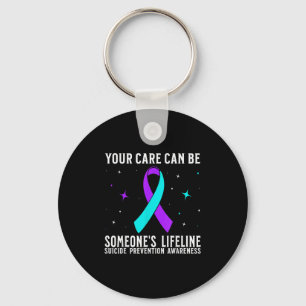Suicide Awareness Suprt Suicide Prevention Awarene Keychain