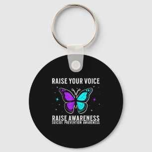 Suicide Awareness Suprt Suicide Prevention Awarene Keychain