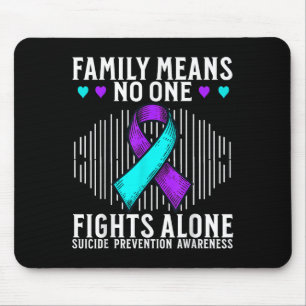 Suicide Awareness Suprt Suicide Prevention Awarene Mouse Pad