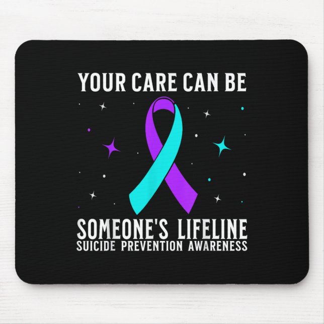 Suicide Awareness Suprt Suicide Prevention Awarene Mouse Pad (Front)