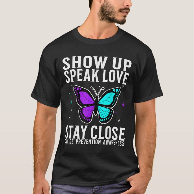 Suicide Awareness Suprt Suicide Prevention Awarene T-Shirt (Front)
