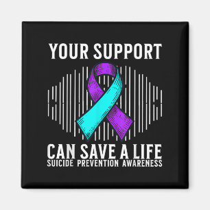 Suicide Awareness Warrior Suicide Prevention Aware Magnet