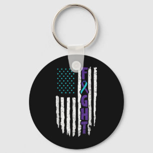 Suicide Depression Design For A Prevention Awarene Keychain