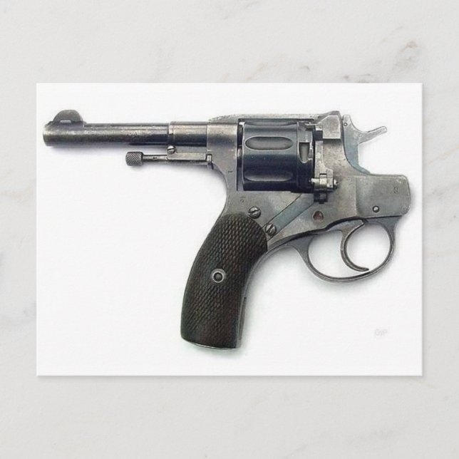 Suicide gun postcard (Front)