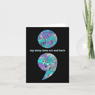 Suicide Prevention And Depression Awareness 1  Card