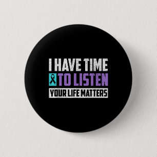 Suicide Prevention Awareness 2 Inch Round Button