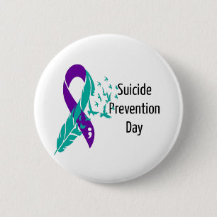 Suicide Prevention Awareness 2 Inch Round Button